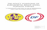 THE POLICY POSITIONS OF EUROSCEPTIC RIGHT-WING …projekter.aau.dk/projekter/files/198446082/CCG_Thesis_Anita_Nissen… · Movement and the Greek Golden Dawn are also expected to