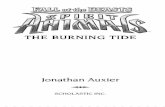 THE BURNING TIDEthe39clues.s3.amazonaws.com/others/...Tide_excerpt.pdf · 7/19/2016  · THE BURNING TIDE Jonathan Auxier SCHOLASTIC INC. job: 75747201605 pageset: qBB_Book Block