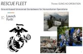 Ground-based Unmanned Go-between for Humanitarian Operations Theme: GUNG HO …... · 2018-07-28 · The GUNG HO has to be air dropped to the Rescue site, so the entire frame has
