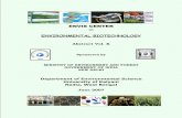 ENVIS Centre on Environmental Biotechnology Abstract Vol. No. 10, June 2007 5 BACKGROUND Environmental Information System (ENVIS) is established in …