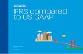 IFRS compared to US GAAP€¦ · summarises the requirements of IFRS in the left-hand column. In the right-hand column, it compares US GAAP to IFRS, highlighting similarities and