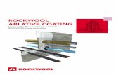 ROCKWOOL ABLATIVE COATING - Amazon S3 · 2019-10-22 · COATING ROCKWOOL ablative Coating is used to further improve the fire resistant properties of ROCKWOOL stone wool slabs. The