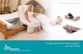 Unique solutions to help you get in and out of bed Lifter Brochure.pdf · Rotoflex Repose mattress As an alternative to the memory foam Rotoflex mattress, Theraposture offers a mattress