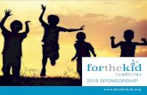 in al lof usforthekid.org/.../uploads/2018/06/2018-FTK-Donor-Packet-Final_3.pdf · is a wonderful cause, but FTK was determined to do even more. In 2006, the nonproﬁt . launched