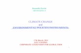 CLIMATE CHANGE and ENVIRONMENTAL POLICIES …my.liuc.it/MatSup/2013/A86039/corporatelezione3-2014.pdfFUTURE CLIMATE CHANGES Future climate changes, and so global warming, will depend