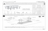 (IT ONTINUES ON THE AK OF THIS SHEET) P1 · pas1 ta le frame 2 pas2 seating frame 8 pas3 ta le ross ar 2 pas4 seating ross ar 4 pas5 2000 mm—seating plank 3 pas6 900 mm.—seating