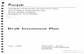 Punjab - IRC · # Punjab # Strategic Provincial Investment Plan and Project Preparation for Rural Water Supply, Sanitation and Health. 8 2 2 P K.P U 89 Draft Investment Plan July,