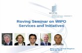 Roving Seminar on WIPO Services and Initiatives · 6. FDI net inflows 7. Research talent, in business enterprise Knowledge & technology outputs 7. Citable documents H index 8. Computer