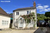 Poppy Cottage 13 Swan Street, Kingsclere, Newbury · Berkshire RG20€5PP Charming two bedroom detached cottage, beautifully re-furbished by the current owner. Ideally positioned