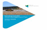 Caroline Landfill Asset Management Plan€¦ · 01/07/2018  · • Future Cell Construction & Capping Plan 2020-2029 (Appendix A). The Landfill components covered by this Asset Management