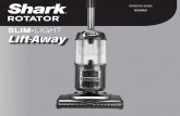 NV340UK - CNET Content Solutions - Englishcdn.cnetcontent.com/4f/f8/4ff81b60-5541-42a1-bba2... · 2 Thank you for purchasing the Shark® Rotator ™ Slim Light Liftaway Vacuum. This