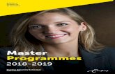 Master Programmes - Erasmus University Rotterdam · 2017-11-01 · 4 International Master Programmes 2018-2019 International Master Programmes 2018-2019 5 E conomics and Rotterdam