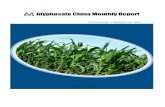 Glyphosate China Monthly Report - cnchemicals.com€¦ · Kaifeng Langchao is committed to be an one-stop supplier of sterilant herbicides. Paraquat stepped out of the market in 2016,