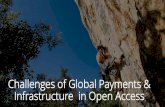 Challenges of Global Payments & Infrastructure in Open ... - rave … · Countrywide mandates Editor & Society Constant Requirements change Sale Agreements. China payments. China