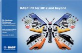 BASF: Fit for 2012 and beyond · Industrial production > GDP Chemical production > GDP Emerging markets will outgrow ... Brazil Expanding gas production, Russia* 15% Stake in South