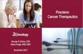 Precision Cancer Therapeutics - 2X Oncology · 2017-11-07 · About Us •Precision therapeutics addressing significant unmet medical needs in hard-to-treat cancers •Pipeline of