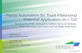 Partial Automation for Truck Platooning Potential ... Krechmer Cambridge Systematiآ  Partial Automation