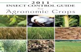 INSECT CONTROL GUIDE Agronomic Crops · 2017-03-15 · To produce an early high-yielding crop, follow recommended practices for soil preparation, variety selection, planting dates,