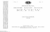 Federal Home Loan Bank Review - FRASER · 2018-11-07 · CONTENTS FOR DECEMBER • 1938 FEDERAL HOME LOAN BANK REVIEW Published monthly by the FEDERAL HOME LOAN BANK BOARD John H,