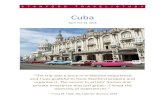 Cuba - Stanford Universityalumni.stanford.edu/.../2016/cuba_2016_04.pdf · Cuba . April 7 to 16, 2016 “The trip was a once in-a-lifetime experience, and I was grateful to have Stanford