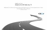 Charles Poulton REACH Personal Development Companion for · 2020-07-02 · automation-enabled talking points and suggestions direction to help build a growth mindset and continuous