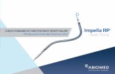 A NEW STANDARD OF CARE FOR RIGHT HEART ......The Impella RP® System is indicated for providing temporary right ventricular support for up to 14 days in patients with a body surface