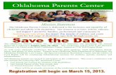 Oklahoma Parents Centeroklahomaparentscenter.org/wp-content/uploads/2013/...ensure that best practices are in place for Oklahoma’s Parent Training & Information Center, the OPC.
