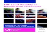 EQF Level Visibility on Qualification Certificatescymru.skillsforeurope.uk/documents/EQF+Level+Visibility+Report+20… · qualification certificates, diplomas and “Europass” documents