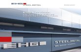 EHG Services. - EHG Stahl · EHG offers steel and metal-processing companies many different ways to work together – from clas-sic order handling through to a system partnership.
