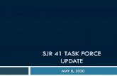 SJR 41 TASK FORCE UPDATE - iccb.org€¦ · SJR 41 Implementation Plan Elements “Detailed plan for scaling developmental education reform” SJR 41 (p. 4-5) Reform/Redesign Elements: