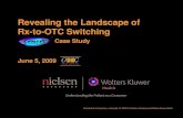 Revealing the Landscape of Rx-to-OTC Switching Wolters Kluwer...– Nielsen Company Homescan – Wolters Kluwer Health Source Lx • Single source • HIPAA-certified • History to