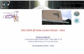 BIG DATA @ Data Center ReCaS Bari - Europe Direct Puglia · 18 settembre 2015 – Bari . Indice ... SMART CITIES AND COMMUNITIES AND SOCIAL INNOVATION - AMBITO: Cloud Computing per