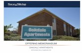 OFFERING MEMORANDUMfiles.constantcontact.com/611cb4c9501/f465b27c-59f0-4d98-b1b1-1… · INVESTMENT HIGHLIGHTS The Oakdale Apartments complex (118 units) and the contiguous Watauga
