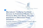 Marrakesh Treaty to Facilitate Access to Published Works ...campus.hesge.ch/labodoc/iflapac/13_Vazquez_Powerpoint.pdf · Make the best use of new technologies for the benefit of VIP.