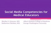 Social Media Competencies for Medical Educators · Wikipedia defines social media as: •primarily Internet-based tools for sharing and discussing information among human beings •refers