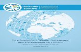 UN-GGIM Europe - Core Spatial Data Theme ‘Orthoimage’ Recommendation … · 2019-04-29 · recommendation for content and the corresponding INSPIRE specification, and contain