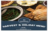 Holiday Menu Digital 8.20 - Best Events Catering · roll with roasted red pepper hummus, grilled zucchini, lettuce and heirloom tomato. Served with holiday pasta salad, winter fruit