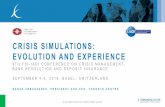 CRISIS SIMULATIONS: EVOLUTION AND EXPERIENCE...2020/03/30  · “The deposit insurer should participate in crisis simulation exercises aimed at preparing for a system-wide crisis.