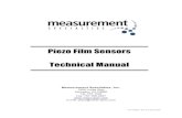 Piezo Film Sensors Technical Manual · vision and laser beam profiling sensors. A dense infrared array has been recently introduced that identifies one’s fingerprint pattern using