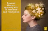 Beyond Theory: applying B.E. to research and marketingbbutter.com.au/.../uploads/...Behavioural-Economics-eBook-for-websi… · Do you know how to use Behavioural Economics? It’s