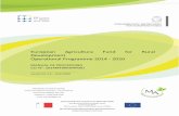 European Agricultura Fund for Rural Development ... Funds Programmes/European Agricultu… · European Agricultura Fund for Rural Development Operational Programme 2014 - 2020 ...