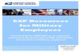 EAP Resources for Military Employeesnalcbayarea.com/resources/EAP Resources for Military Employees.pdf · employees with an estimated 2.5 additionally eligible family members. The