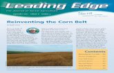 Reinventing the Corn Belt - No-till on the Plains · Reinventing the Corn Belt by Roger Long We’ve probably all heard the saying, “Down the creek,”— as in, a lost cause or