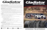 gladiatortires EXPERIENCE THE DIFFERENCE · American Pacific Industries, Inc. (API) hereby warrants that every new Gladiator ST Trailer Tire purchased from API bearing the brand