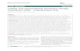 STUDY PROTOCOL Open Access Cellulite and extracorporeal ... · Cellulite and extracorporeal Shockwave therapy (CelluShock-2009) - a Randomized Trial Karsten Knobloch*, Beatrice Joest,