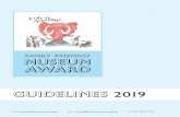 GUIDELINES 2019 - Kids in Museums€¦ · Undercover family judges visit the shortlisted museums. Judging ends. We work out the category winners based on the judges’ scores. An