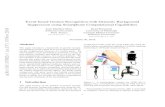 Event-based Gesture Recognition with Dynamic Background ... · gesture recognition reporting comparable if not superior results if taking into account the limited computational and