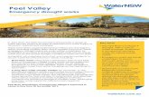Operations Update Peel Valley - WaterNSW - …...Operations Update Peel Valley Emergency drought works September/October 2019 waternsw.com.au Key facts • The Peel River is in Stage