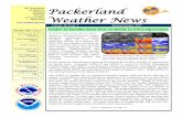 Packerland Weather News · 2017-06-01 · Your Mobile Device Could Save Your Life 10 Word Search 11 The Newsletter of NOAA’s National Weather Service ... warm months and long days