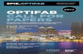 2017 OPTIFAB CALL FOR PAPERS - SPIEspie.org/Documents/ConferencesExhibitions/OFB17 Call-lr.pdf · • new developments in the design, manufacturing, and metrology of micro-optics,